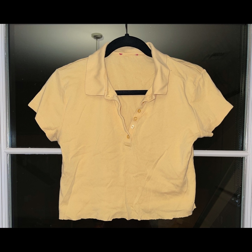 Polo Tee Shirt Cropped